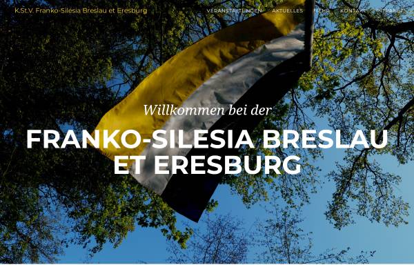 Vorschau von www.franko-silesia.de, Franko-Silesia-Breslau et Eresburg zu Münster