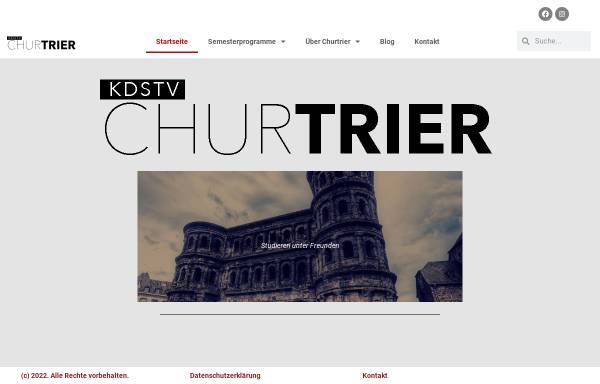 Vorschau von www.churtrier.de, Churtrier zu Trier