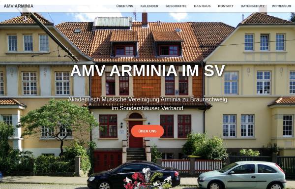 Vorschau von www.amv-arminia.de, Arminia zu Braunschweig
