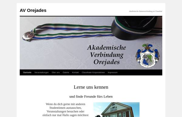 Vorschau von www.orejades.de, Orejades zu Clausthal