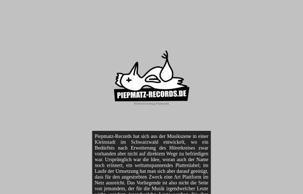 Vorschau von www.rowolo.de, Piepmatz Records