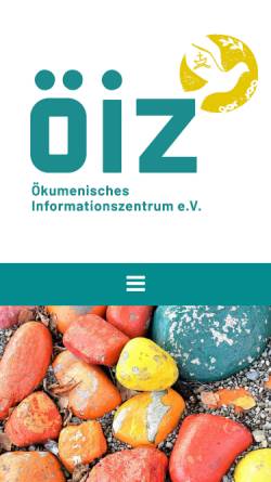Vorschau der mobilen Webseite www.infozentrum-dresden.de, Ökumenisches Informationszentrum Dresden