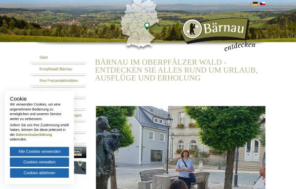 Vorschau von www.baernau-entdecken.de, Bärnau