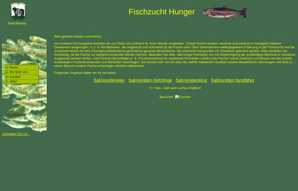 Vorschau von www.tirnet.de, Fischzucht Hunger