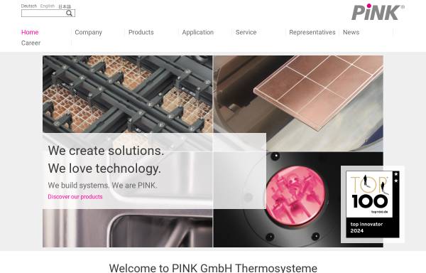 Vorschau von www.pink.de, PINK GmbH