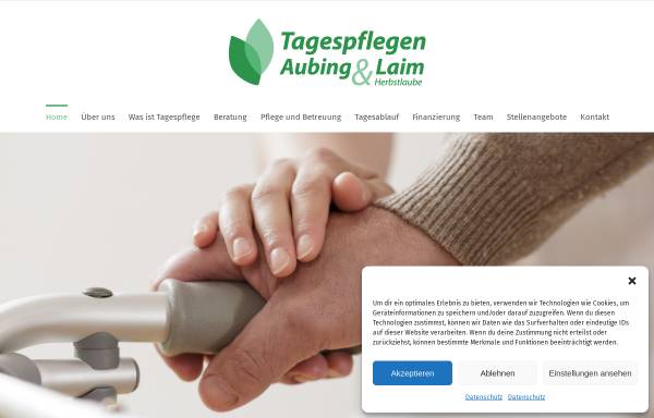 Vorschau von www.tagespflegen.de, Alten-Tagespflege Aubing