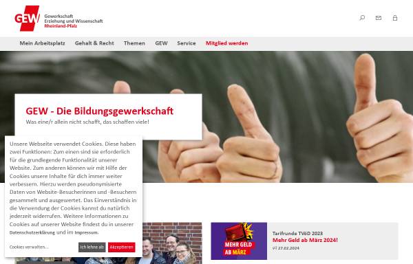 Gewerkschaft Erziehung und Wissenschaft [GEW] - Landesverband Rheinland-Pfalz