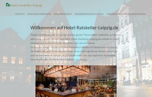 Hotel und Restaurant Ratskeller Leipzig
