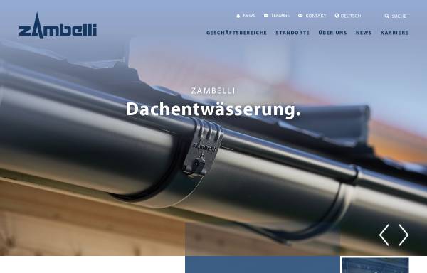 Vorschau von www.zambelli.com, Zambelli GmbH & Co. KG