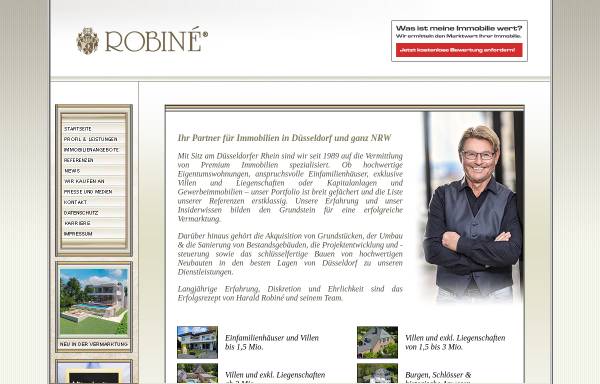 Vorschau von www.robine-projekte.de, Robiné Projektmanagement