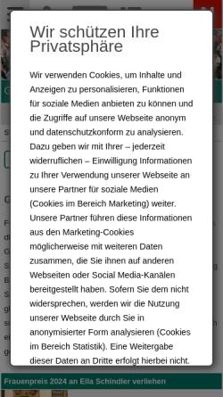 Vorschau der mobilen Webseite frauenbeauftragte.nuernberg.de, Frauenbeauftragte