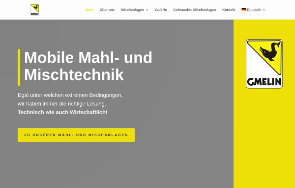 Vorschau von www.smh-gmelin.de, S.M.H. Gmelin + Co. GmbH