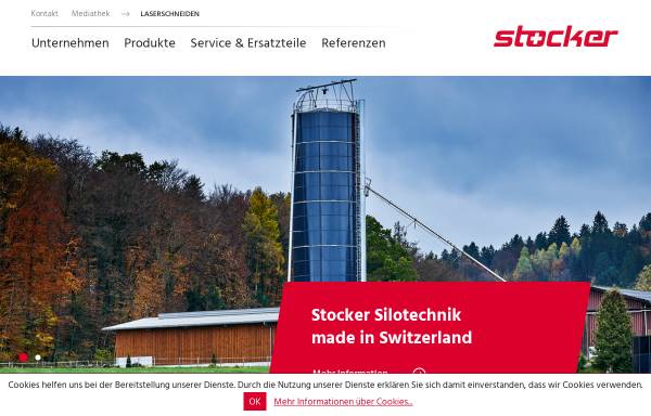 Vorschau von www.silofraesen.ch, Stocker-Fräsen und Metallbau AG