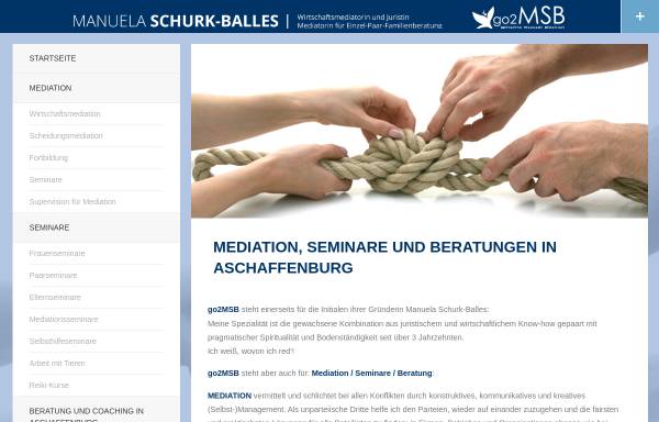 Vorschau von www.go2msb.de, Manuela Schurk-Balles