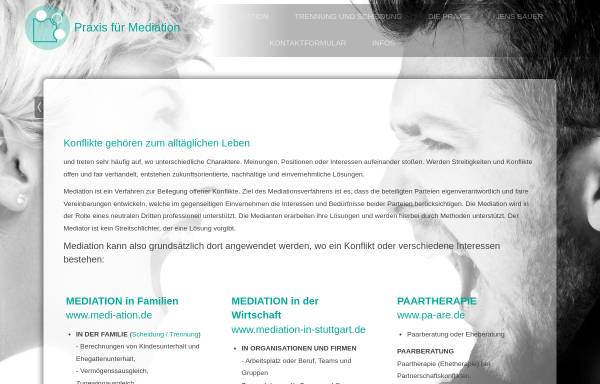 Vorschau von www.medi-ation.de, Praxis für Mediation - Jens Bauer