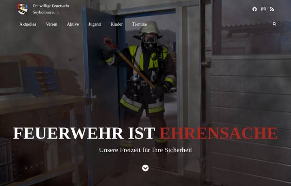 Vorschau von www.ff-seybothenreuth.de, Freiwillige Feuerwehr Seybothenreuth