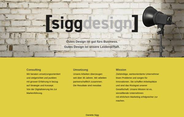 Vorschau von www.siggdesign.ch, SiggDesign