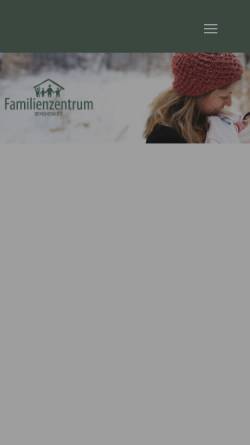 Vorschau der mobilen Webseite www.familienzentrum-bensheim.de, Frauen- und Familienzentrum Bensheim e.V.
