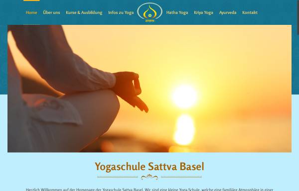 Vorschau von yoga-basel.ch, Yogaschule Stefan R. Senn