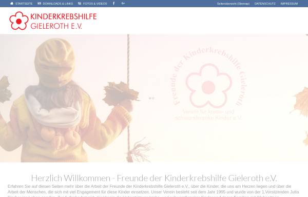 Vorschau von www.kkhg.de, Freunde der Kinderkrebshilfe Gieleroth e.V.