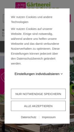 Vorschau der mobilen Webseite www.gaertnerei-grosskopf.de, Großkopf GmbH