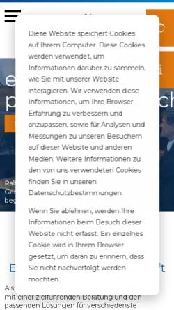 Vorschau der mobilen Webseite www.llnet.de, Luithle & Luithle