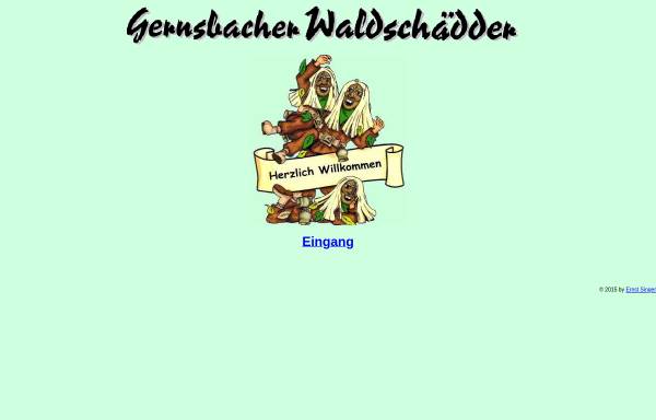 Vorschau von www.waldschaedder.de, Gernsbacher Waldschädder e.V.