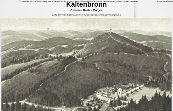 Vorschau von www.kaltenbronn.de, Skilifte Kaltenbronn