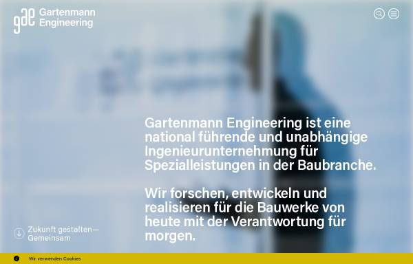 Vorschau von www.gae.ch, Gartenmann Engineering AG