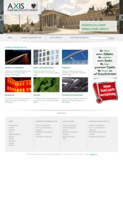 Vorschau der mobilen Webseite www.axis.at, Axis Ingenieurleistungen ZT GmbH