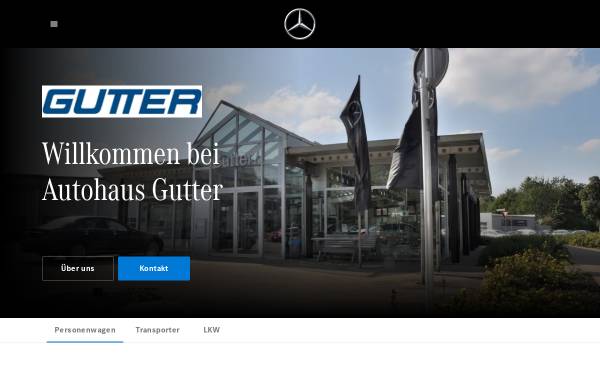 Vorschau von www.gutter.mercedes-benz.de, Autohaus Gutter GmbH