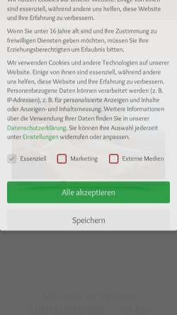 Vorschau der mobilen Webseite www.hotel-zurrose.de, Hotel-Gasthof zur Rose