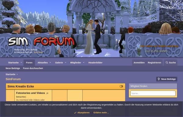 Vorschau von www.simforum.de, Sims Forum