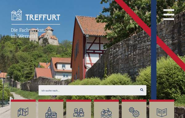 Vorschau von www.treffurt.de, Stadt Treffurt