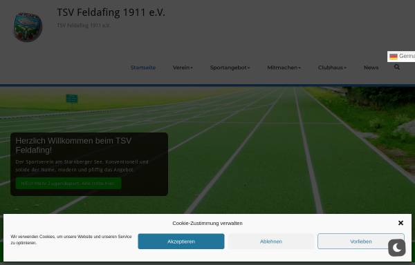 Vorschau von www.tsv-feldafing.de, TSV Feldafing e.V