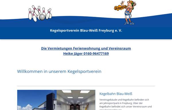 Vorschau von www.ksv-blau-weiss-freyburg.de, KSV Blau-Weiß Freyburg e.V.
