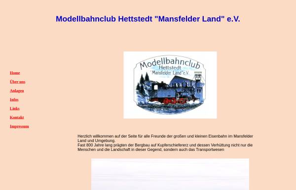 Modellbahnclub Hettstedt Mansfelder Land e.V.