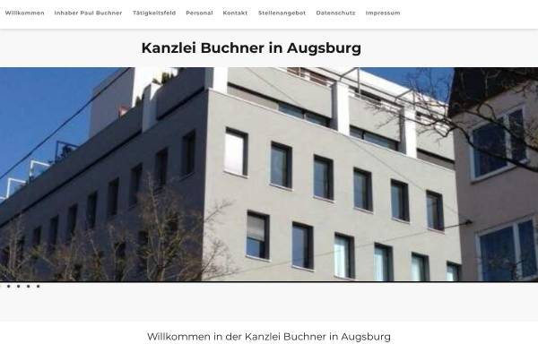 Vorschau von www.rechtsanwalt-buchner.de, Anwaltskanzlei Paul Buchner