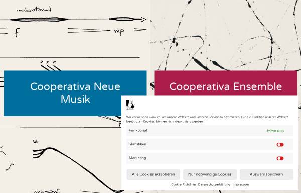 Vorschau von cooperativaneuemusik.de, Cooperativa Neue Musik