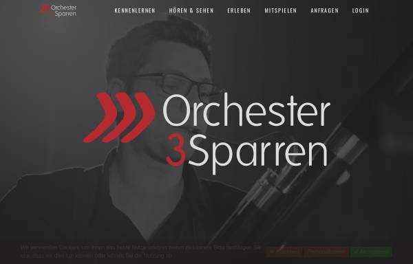 Vorschau von 3sparren.de, Orchester Drei Sparren Bielefeld e.V.