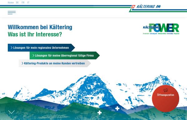 Vorschau von www.kaeltering.ch, Kältering AG