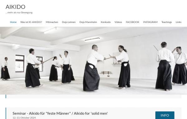 Vorschau von www.ki-aikido-mannheim.de, Ki-Aikido-Heidelberg-Mannheim