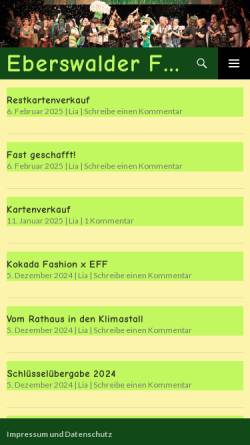 Eberswalder Forstfasching e.V. (EFF)