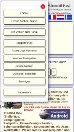 Wohnmobil-Portal MeinWomo