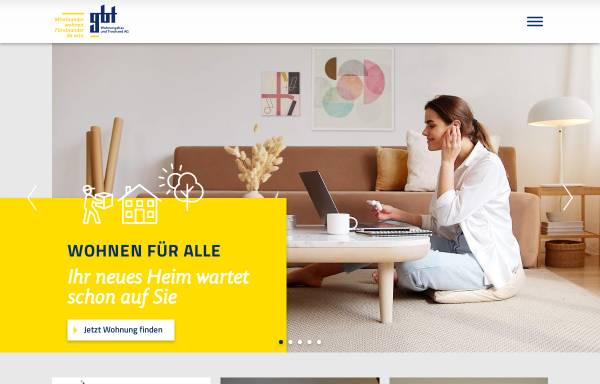 Vorschau von www.gbt-trier.de, GBT - Wohnungsbau und Treuhand AG