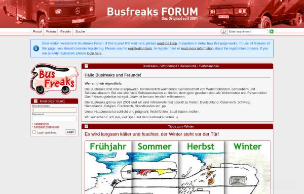 Vorschau von www.busfreaks.de, Busfreaks