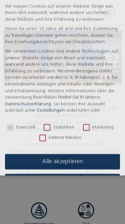 Vorschau der mobilen Webseite hme.phicus.de, Hymer Mobil Eignerkreis