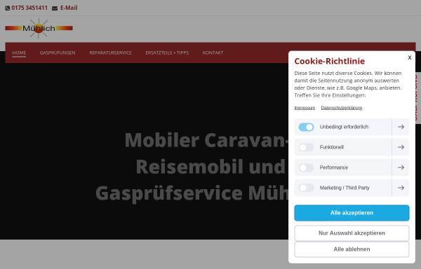 Vorschau von www.muehlich-aalen.de, Mühlich Reisemobil und Caravan