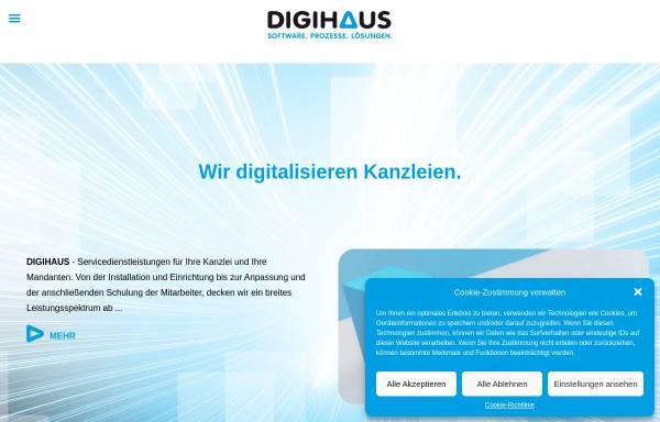 Vorschau von digihaus.de, Digihaus - Dr. Jürgen Rakow GmbH