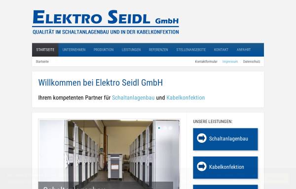 Vorschau von www.elektro-seidl.de, Elektro Seidl GmbH
